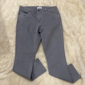 Loft Gray Curvy Skinny Jeans 31/12